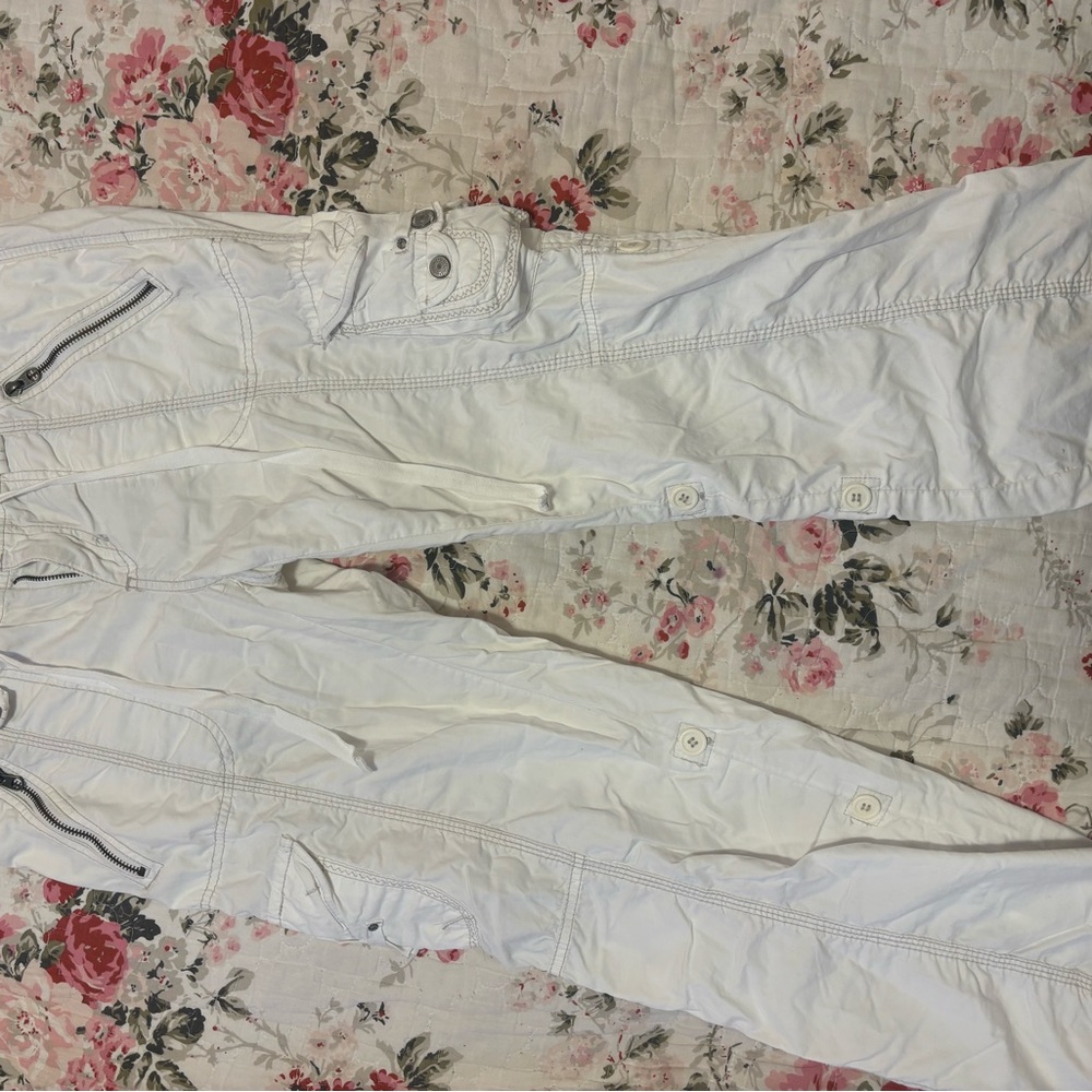 Aeropostale Women's White Ski Pants
